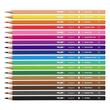 Creioane Colorate Set 18 hexagonal - Milan