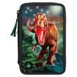 Penar 3 fermoare echipat Top Model cu led T-Rex Dinoworld - 12474
