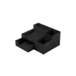 Suport birou 5 compartimente Negru ECADA 95105N