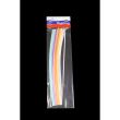Hartie quilling 15 culori pastel 30 cm lungime 3 mm latime 300 fasii 80 grame - PASTEL Q303PS