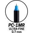 Marker UNI PC-1MR Posca 07 vf metalic alb