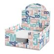 Cub hartie in cutie carton, 9X9cm, Letters Puzzle