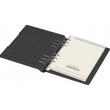 Agenda A5 nedatata cu mecanism 6 inele Alicante Negru 