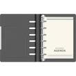 Agenda A6 nedatata cu mecanism 6 inele Alicante Rosu Burgundy