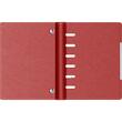 Agenda A6 nedatata cu mecanism 6 inele Alicante Rosu Burgundy