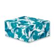 Cub hartie in cutie carton, 9X9cm, Blue Spirit