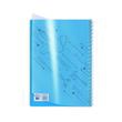 Agenda A5 pentru programari datata zilnic 192 pagini, spirala, coperta carton model Blue si supracoperta PriPlak