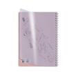 Agenda A5 pentru programari datata zilnic 2026 192 pagini, spirala, coperta carton model Pink si supracoperta PriPlak
