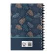 Agenda A5 nedatata, spirala, coperta carton Feather M5
