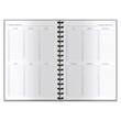 Agenda A5 nedatata coperta carton Libra model M1