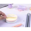 BLOC NOTES ROTUND 67MM ASORTAT PASTEL MILAN
