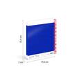 Caiet A5 80 file aritmetica spira Milan albastru nata 570