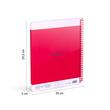 Caiet A4 80 file aritmetica spira Milan roz nata 570