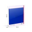Caiet A4 80 file aritmetica spira Milan albastru nata 570
