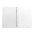 Caiet A4 80 file spirală dictando hartie certificata FSC
