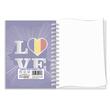 Carnetel A6 100F spirala Romania-Love