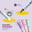 ROLLER CU STERGERE M&G PISICI EMOJI 0.5MM