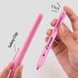 Textmarker Retractabil Writech Roz Pastel