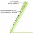 Textmarker Retractabil Writech Verde Lime