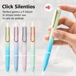 Stilou Retractabil cu Cerneală Termosensibilă, Culori Pastel - S2656