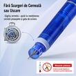 STILOU RETRACTABIL WRITECH M ROSU + 5 PATROANE W-784