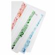 Caiet 3 subiecte A4 120 file spirala, coperta plastic alb tipar cu albastru