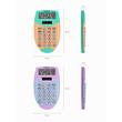 CALCULATOR 8DG PASTEL BLOOM EK 62010-62011