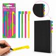 INDEX PLASTIC 12X130 4 CUL NEON EK-63667