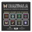 Carte de colorat 31X31 Mandala - Butterflies - 25 file 170g spirala