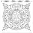 Carte de colorat 31X31 Mandala - Balanced Serenity - 25 file 170g spirala