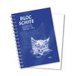 Bloc desen si schite A5 100 coli 120 g sp. coperti tari