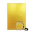 Carton A4 250gr Curious Metallics super gold top.20 coli