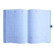 Agenda Furore A5 nedatata hartie ivory 501 albastru deschis
