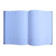 Agenda nedatata A5 hartie offset alb 301 coperta albastru