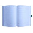 Agenda Furore A5 nedatata hartie ivory 506 verde