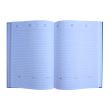 Agenda nedatata A5, hartie offset alb 309 coperta lila