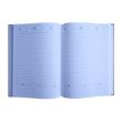 Agenda nedatata A5, hartie offset alb 311 coperta gri