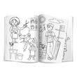 Carte de colorat Parinti Copii si Meserii, A4 24 pagini