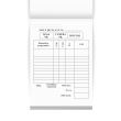 Nota de plata A6  carnet 100 file