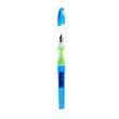 Stilou cu radiera Strigo + 2 rezerve + dispozitiv curatare-albastru stele SSC473