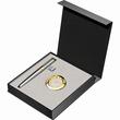 Set Stilou Sheaffer VFM Crom Auriu + Ceas Birou