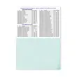 Carton A4 120gr Stardream 20 Aquamarine top 25 coli
