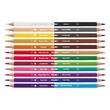 Creioane colorate bicolore, set 12 Milan