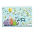 Mapa cu buton A4 Cute Animals 54909 EK