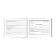 Adeverinta medicala  A6, carnet 100 file