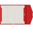 Agenda A5 cu clapa Alicante rosu