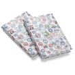 Agenda A5 nedatata, Travel Stamps, coperta buretata lucioasa 208 pagini