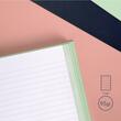 Caiet A4 120 file de romana spira Milan roz 430