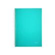 Caiet A5 80 file spirala coperta carton PP School Notte aritmetica