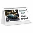 22+3 GRATIS! Calendar de Birou 2027 Masini de Epoca